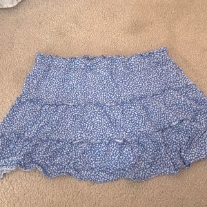 Blue wild fable skirt